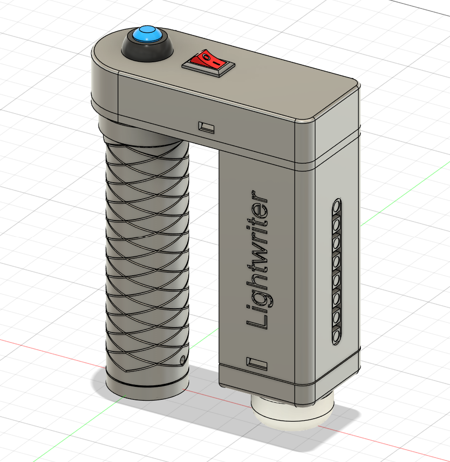 Lightwriter CAD drawing