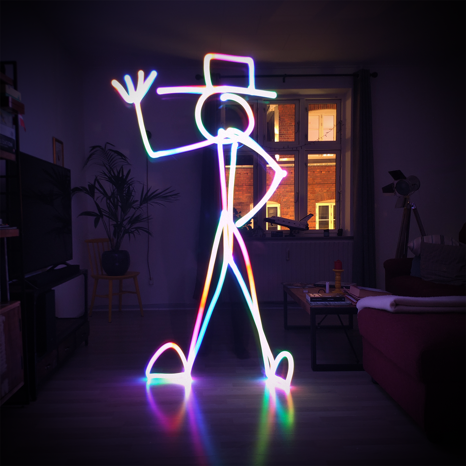 Example of the Lightwriter in action... Such a masterpiece!